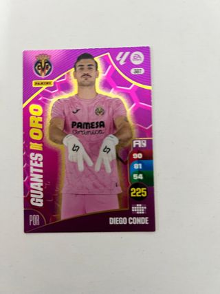 Cromo Diego Conde - G. Oro