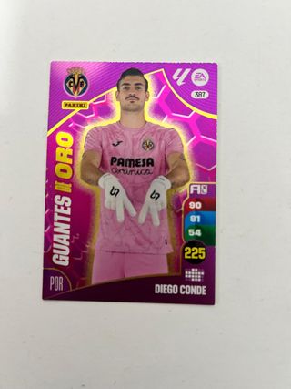 Cromo Diego Conde - G. Oro