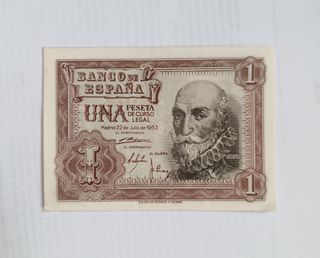 Billete 1 Peseta 1953