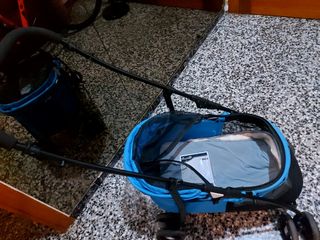 Cochecito Pawhut para perros - Azul