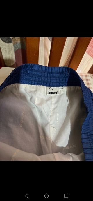 Pantalones deportivos azules