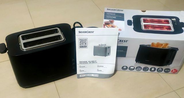 Tostadora SiverCrest 2 ranuras
