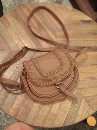 Bolso bandolera marrón