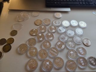 34 onzas de plata