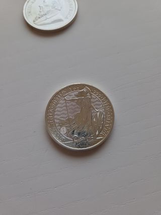 34 onzas de plata