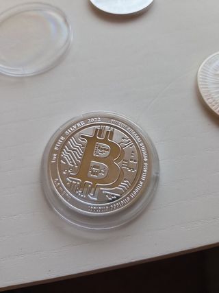 34 onzas de plata