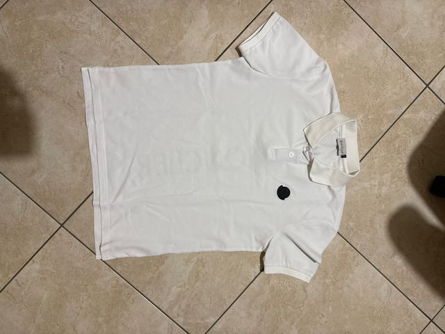 Polo Moncler bianca