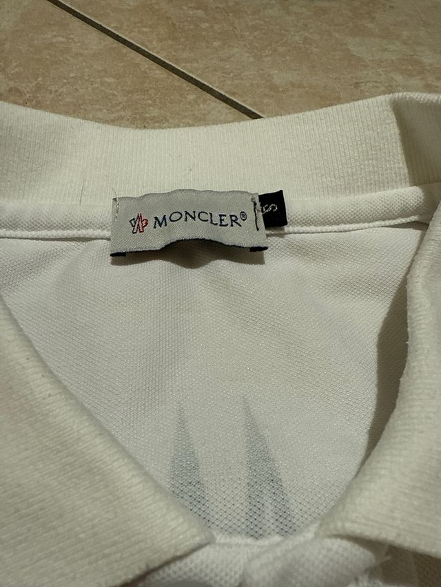 Polo Moncler bianca