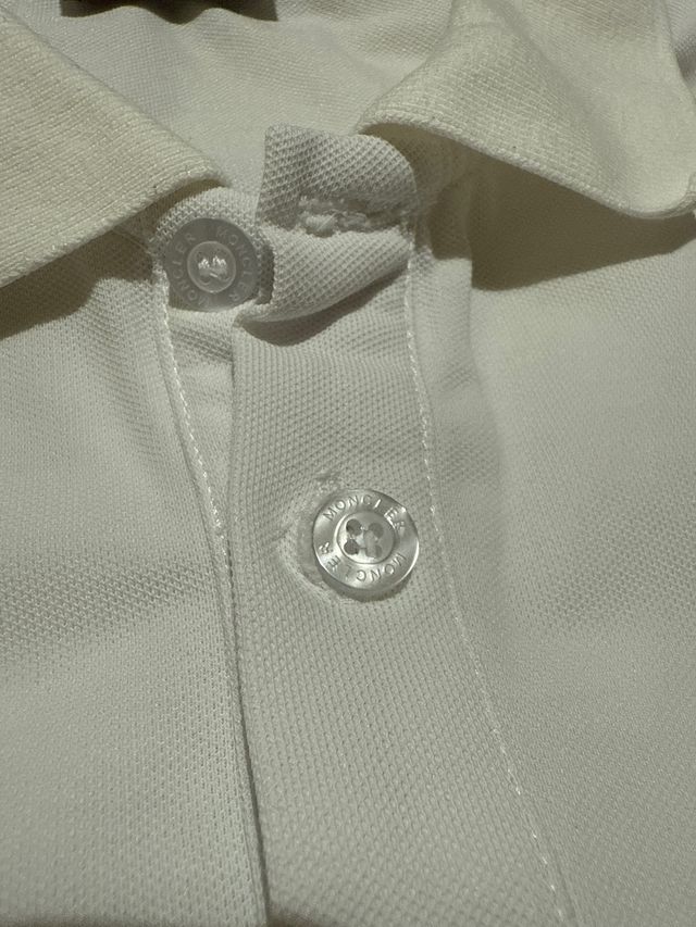 Polo Moncler bianca