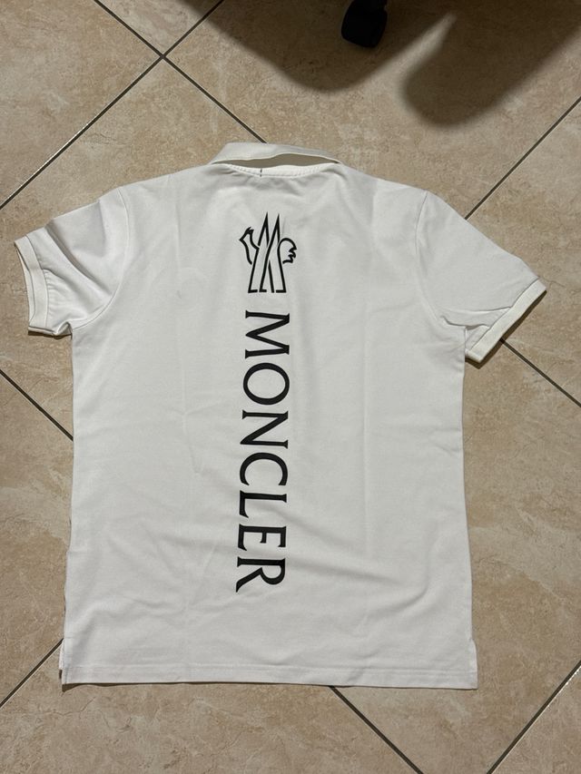 Polo Moncler bianca