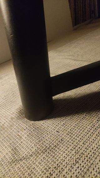 Mesa centro negra - 120cm diámetro