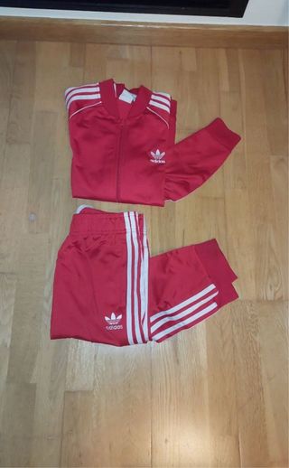 Chándal Adidas rojo