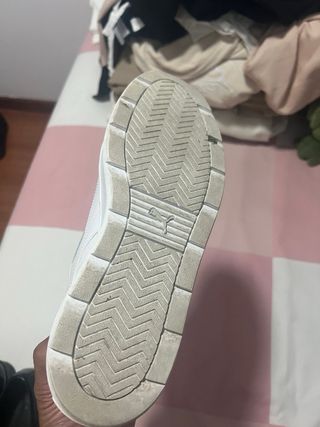 Zapatillas Puma blancas plataforma