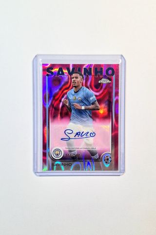Croma Savinho Auto /250 Topps Chrome