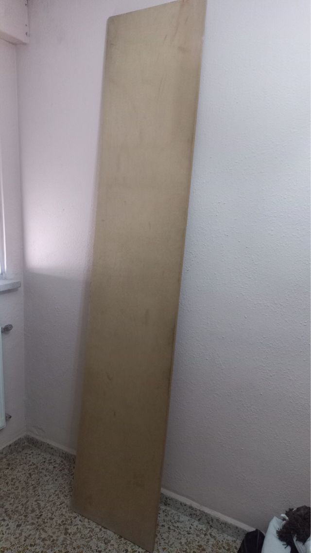 Tablón aglomerado 235x47,5cm