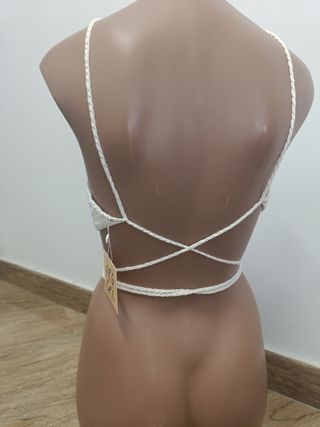 Top de verano tejido 