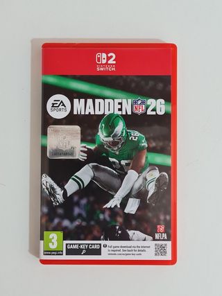 Madden NFL 26 Nintendo Switch 2 SEMINUEVO