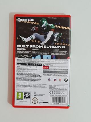 Madden NFL 26 Nintendo Switch 2 SEMINUEVO