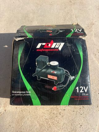 Compresor coche: inflador ruedas