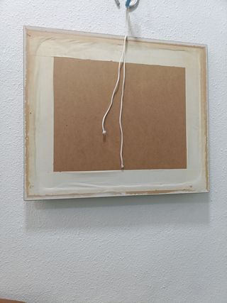 Lámina enmarcada Soler dorada