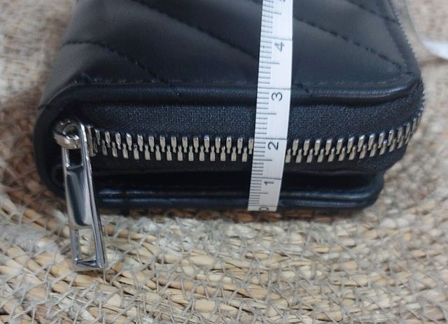 Monedero negro mujer - estrellas