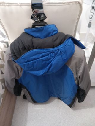 Chaqueta Columbia Nieve Azul y Gris