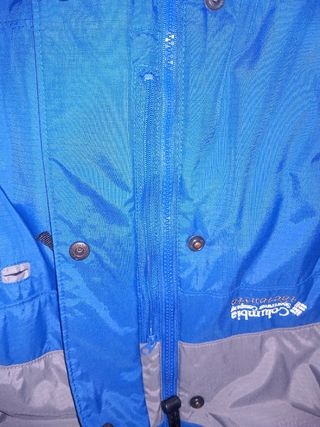 Chaqueta Columbia Nieve Azul y Gris