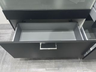 Mueble baño negro 