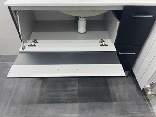 Mueble baño negro 