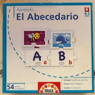 Puzzle Abecedario Educa 4-5 años