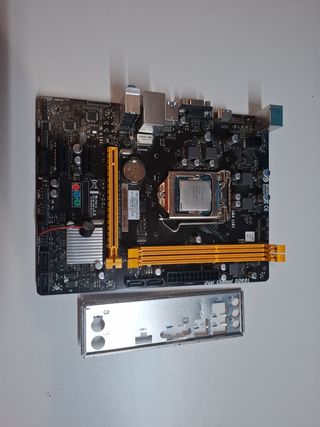 Placa base Intel H310MHD3 + i3-9100 + 16GB RAM W11