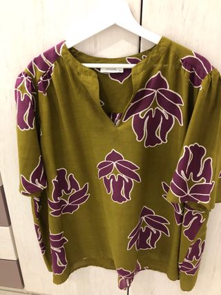 Blusa Couchel XL - Flores