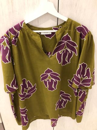 Blusa Couchel XL - Flores