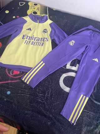 Chándal Real Madrid niño talla 10