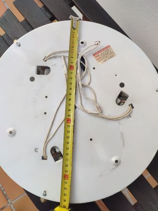 Lampara techo PEISA-ILUMINACION
Dorada y blanca 