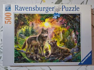 Puzzle Ravensburger 500 piezas - Lobos