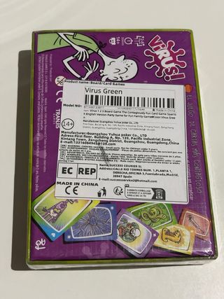 Virus! Juego de cartas