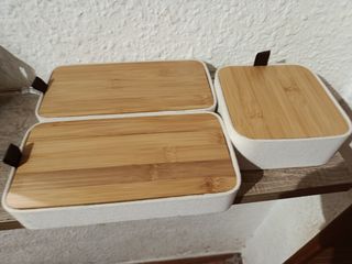 Joyero espejo madera beige