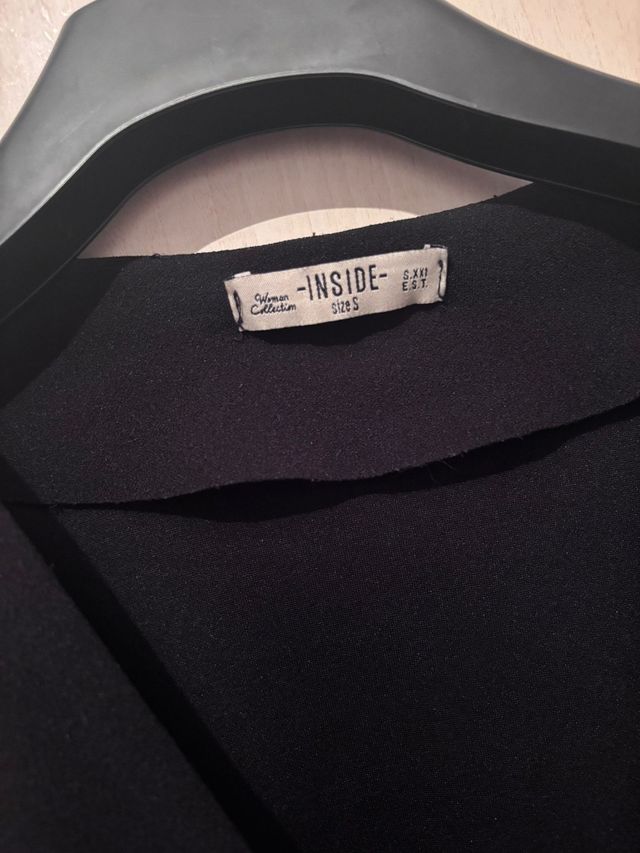 Mono corto negro c/rayas