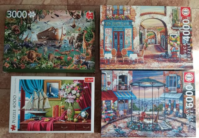 Puzzles 3000, 4000, 6000 piezas