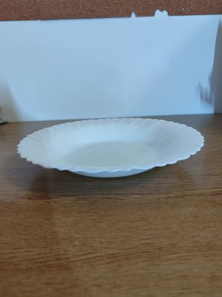 Prato fundo branco porcelana