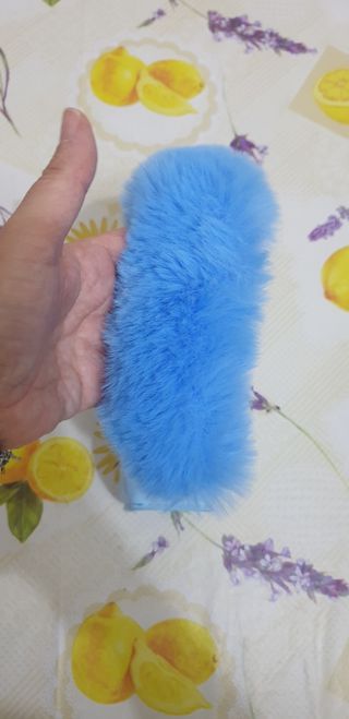 Mini Borsetta Azzurra Invernale