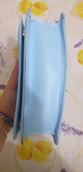 Mini Borsetta Azzurra Invernale