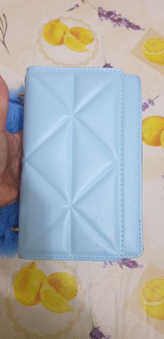 Mini Borsetta Azzurra Invernale