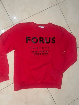 Felpa rossa Forus Paciotti bimbo