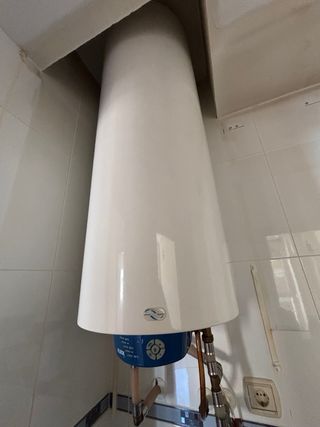 Termo eléctrico Fleck 100L, 1 metro de alto