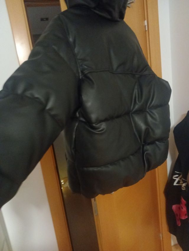 Cazadora acolchada Zara negra