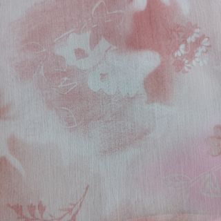 Blusa gasa rosa manga corta