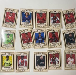 Lote cartas prodigy topps deco 2021