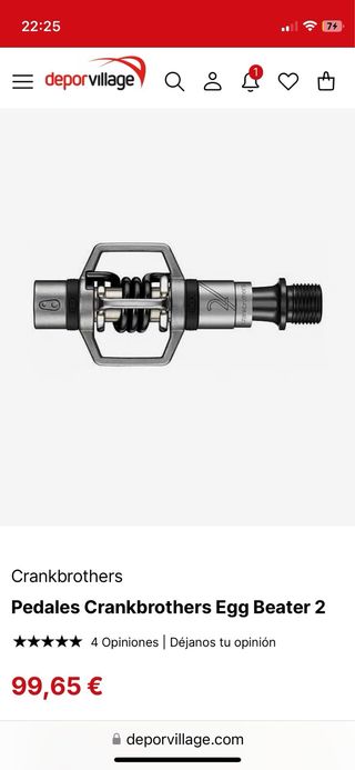 Crankbrothers Eggbeater 2